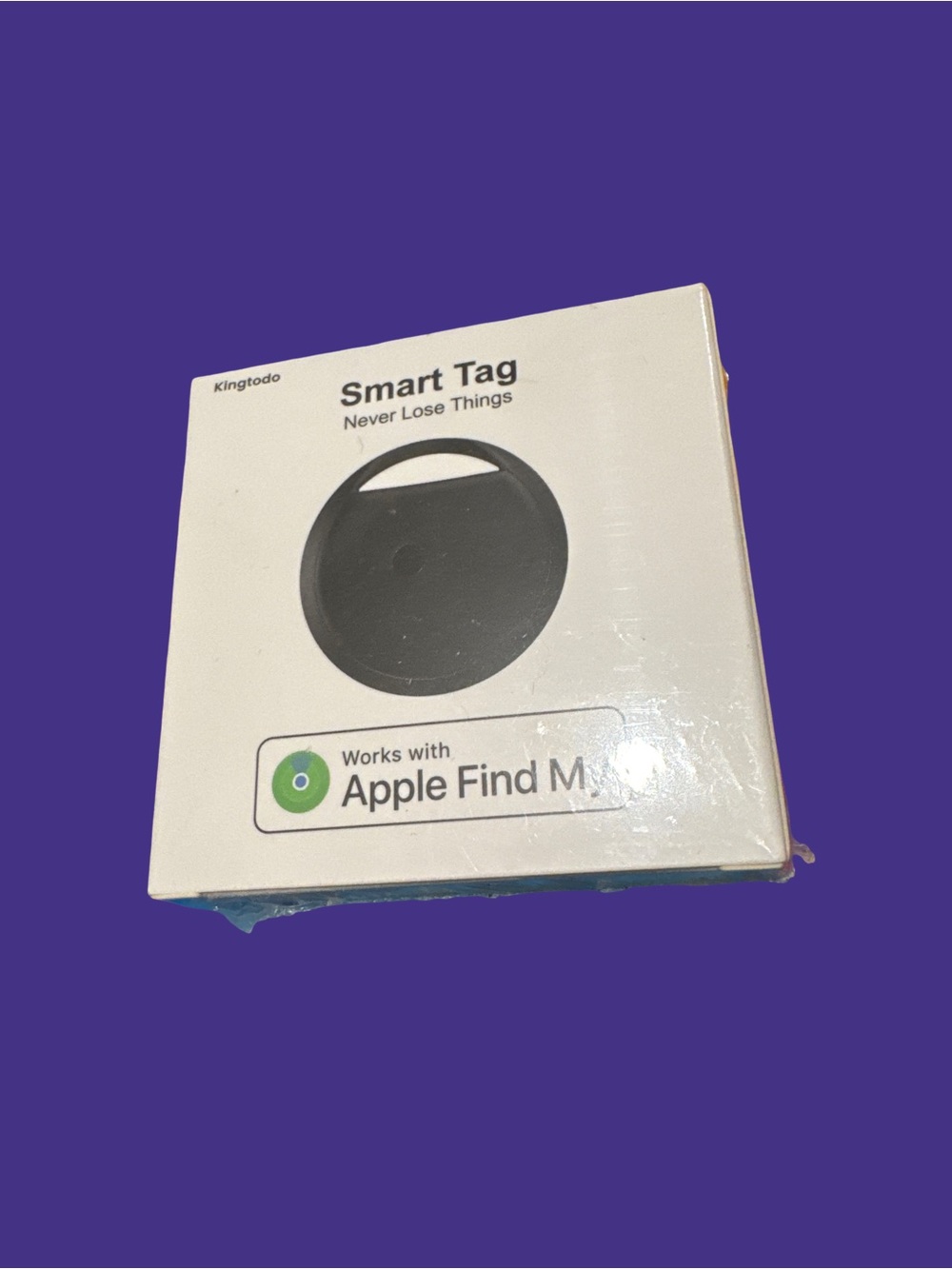 Smart Tag Key Finder Compatible with Apple Find My - Black
